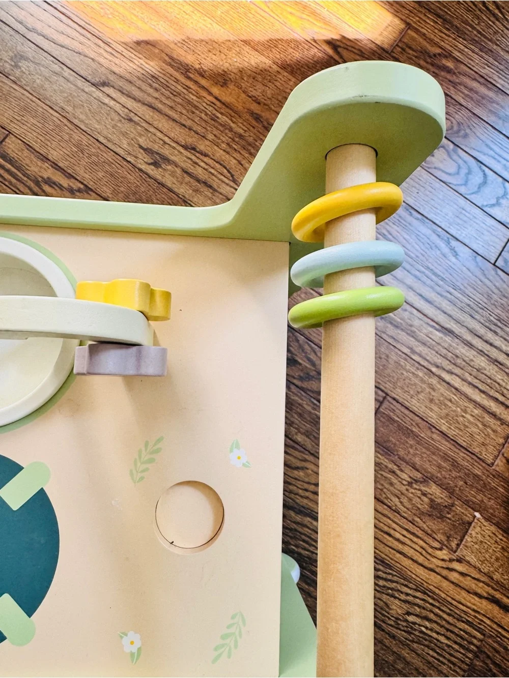 Wooden Activity Walker in Stove/Kitchen design